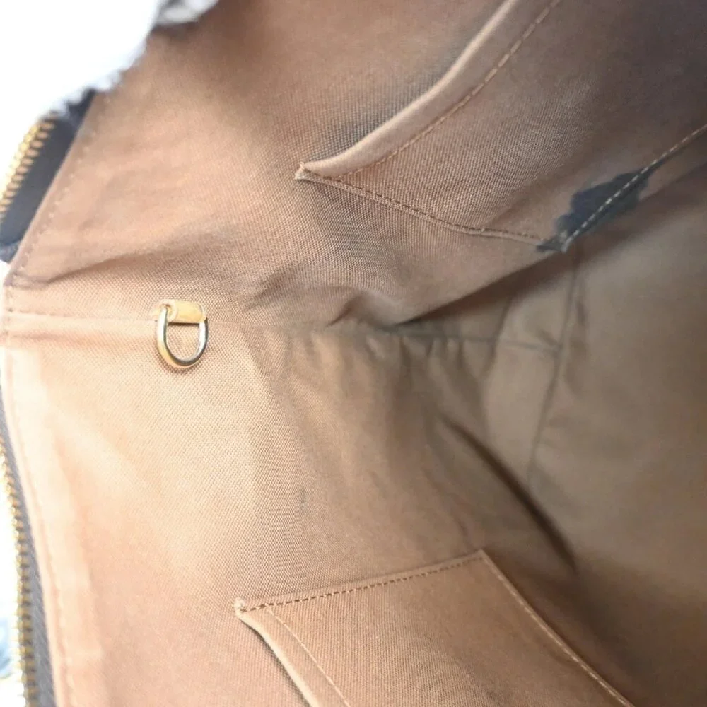 LOUIS VUITTON Palermo PM 2Way Hand Bag Monogram Leather Brown M40145 96KC445 - Picture 11 of 16